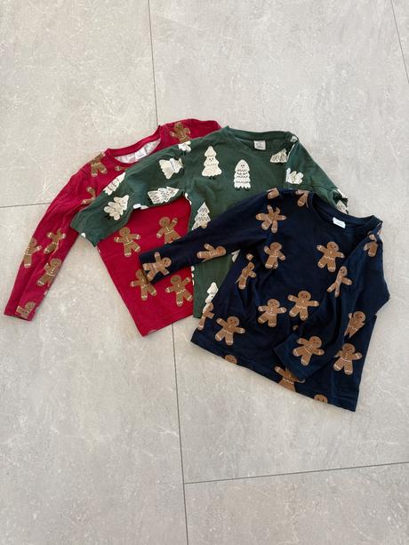 Vianočné trička, lindex,110