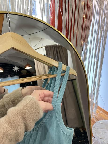 Elastické rebrované body pre moletky, river island,44