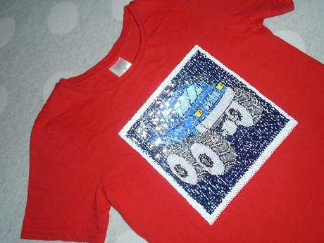 Tričko s meniacim sa obrázkom, c&a,122