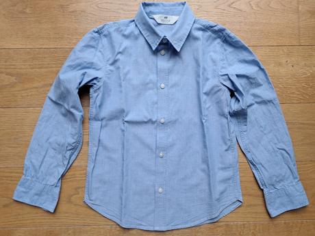 Bavlnená košeľa h&m veľkosť 7-8 rokov, h&m,128