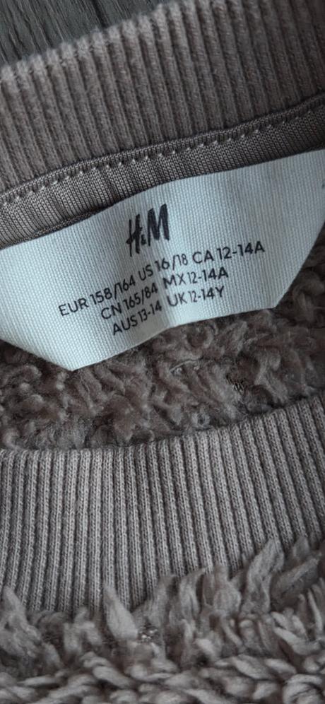 Hunata mikina - pulover, h&m,158