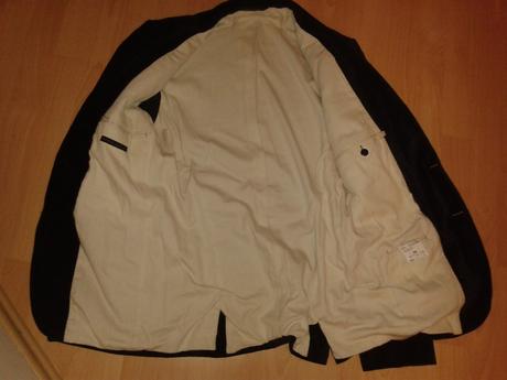 Cierne zamatove sako, m