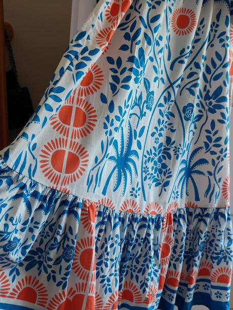 Indiska luxusné dámske maxisaty xl- xxl, xl