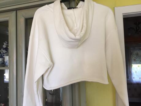 Crop mikina, bershka,s
