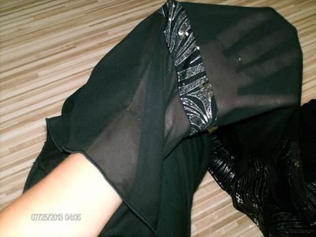 Elegantne tricko 1x oblecene, na svadby, oslavy, l