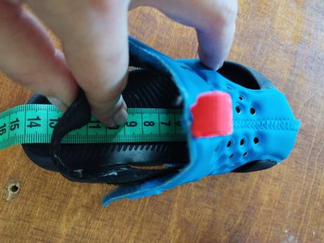 2ks sandál do vody (13cm vnútorná dĺžka), nike,22