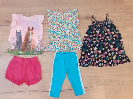 2x letny set+tunika, topolino,116