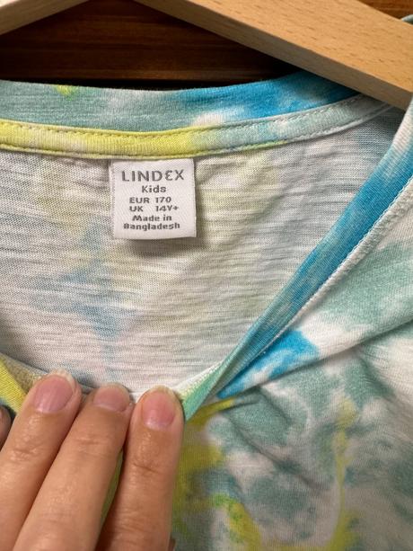 Batikované tričko, lindex,170