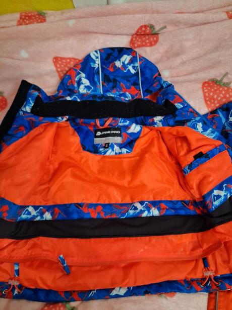 Alpine pro detska lyziarska bunda a oteplovaky, alpine pro,98