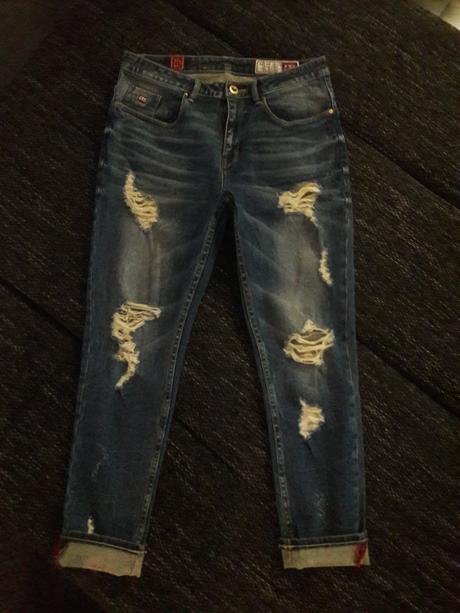 Retro jeans rifle, s