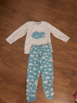 Detske pyzamo teple, 122