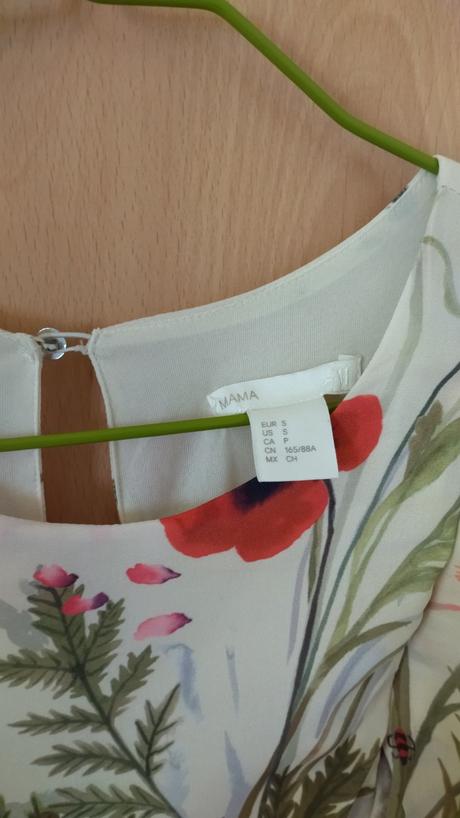 Šaty tehotenské aj na dojčenie, h&m,s