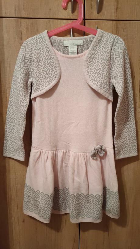 Nádherné pletené šaty, 110