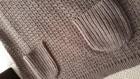 Predĺžený vlnený svetrík, xs