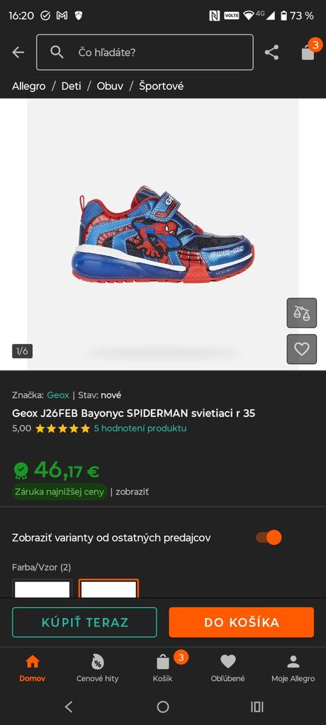 Geox tenisky svietiace 32, geox,32