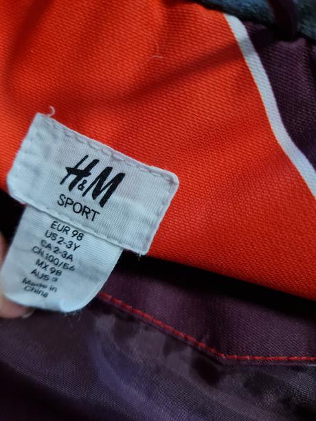 Zimná bunda, h&m,98