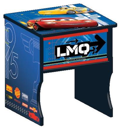 Detský nočný stolík autá - cars,