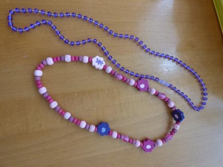 Drevený náhrdelník,