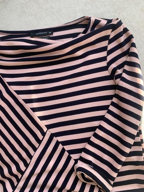 Pásikavý top reserved xs, reserved,xs