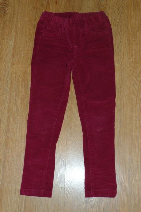 Džegínsy - 1x oblečené, takko,104