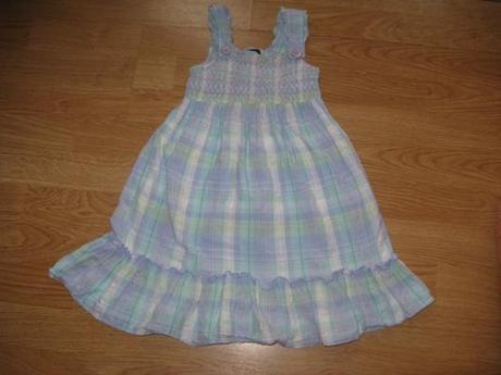 Modré šaty, george,92