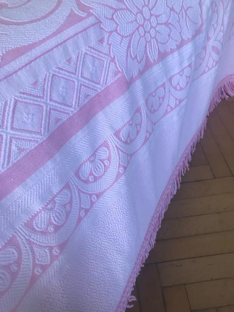 Vintage bavlnena deka na postel,