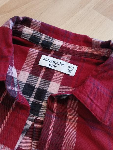 Flanelová košeľa, abercrombie&fitch,146