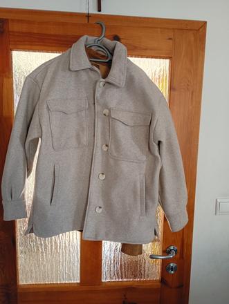 Kabát dámsky - béžový xl, xl