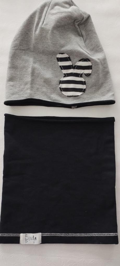 Funny bunny čiapka s nákrčníkom, funny bunny,98