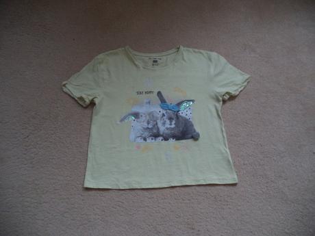 Veselé letné tričko zajac, f&f,152