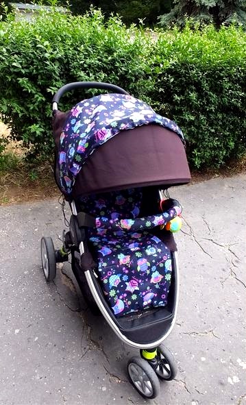 Clona na gumičku na kočík britax,