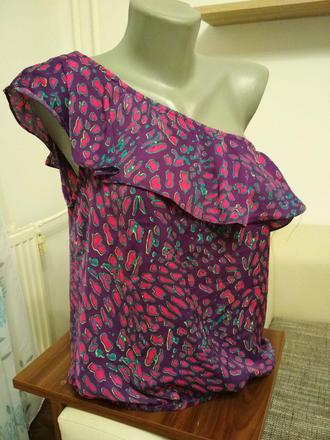 Top na jedno rameno, fishbone,s