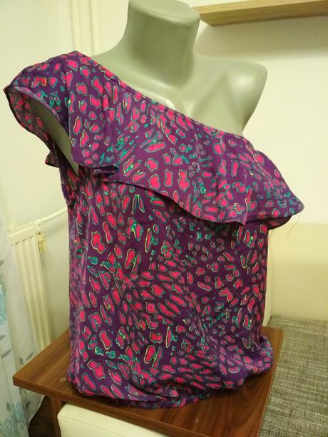 Top na jedno rameno, fishbone,s