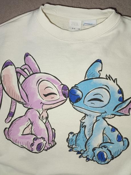 Mikina stitch, zara,140