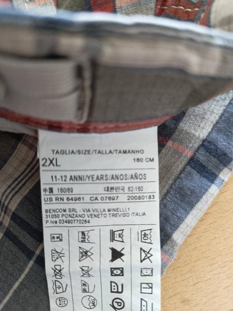 Kraťasy, benetton,158