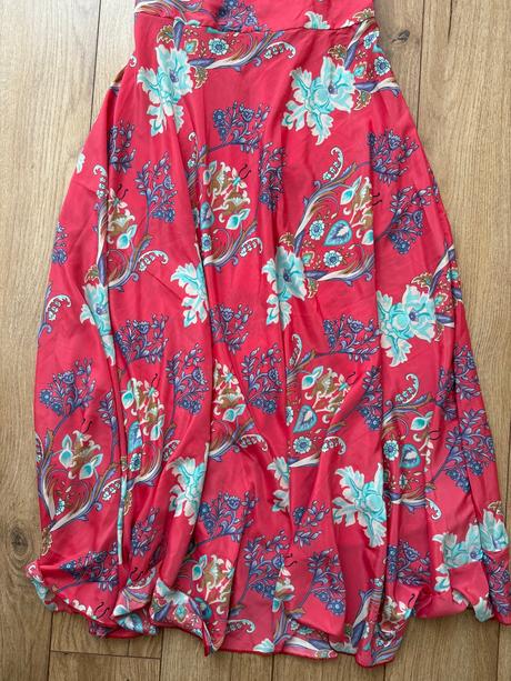 Hodvabne letne šaty, m