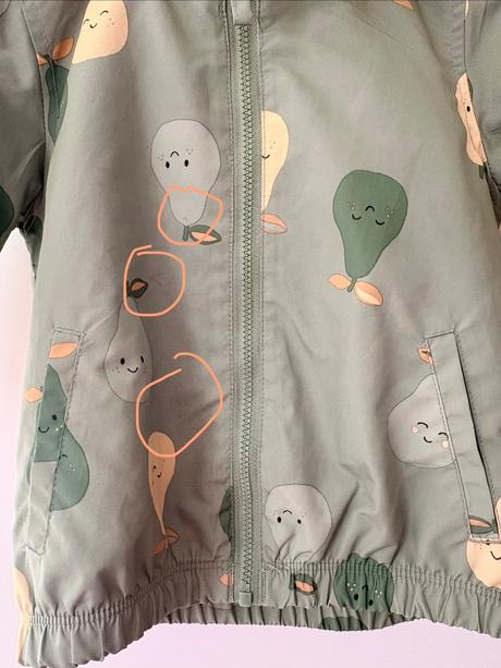 Jarná bunda lindex hrušky, lindex,80