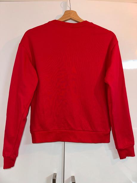 Damska cervena mikina h&m xs/s, h&m,s