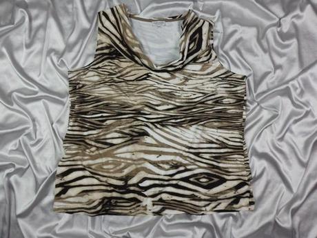 Kvalitný úpletový top, xxl