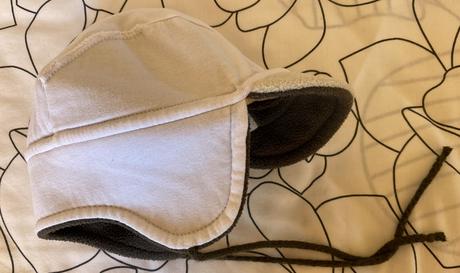 Teplý vak kožušinka - pletenina  + čiapka, 74