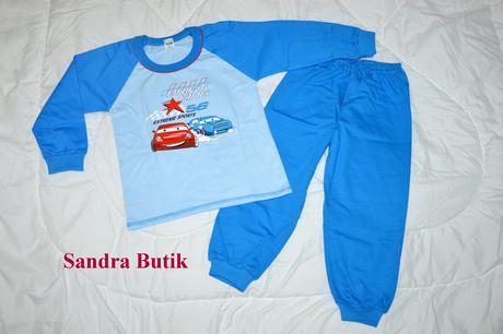 Detské bavlnené pyžamko speed, 80 - 176