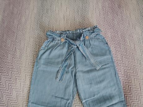 Dievčenské riflové nohavice zn.mayoral veľ.140, mayoral,140