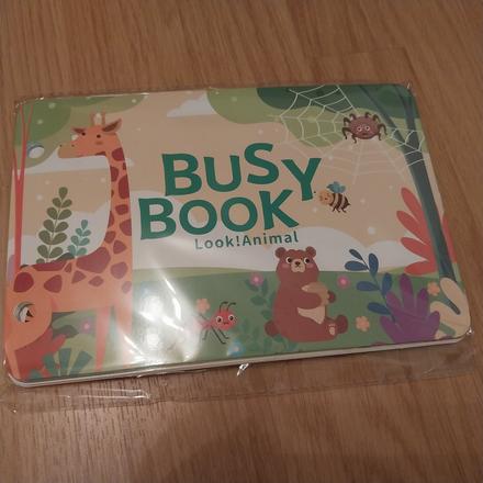 Busybook vzdelavacia kniha pre najmensich, 