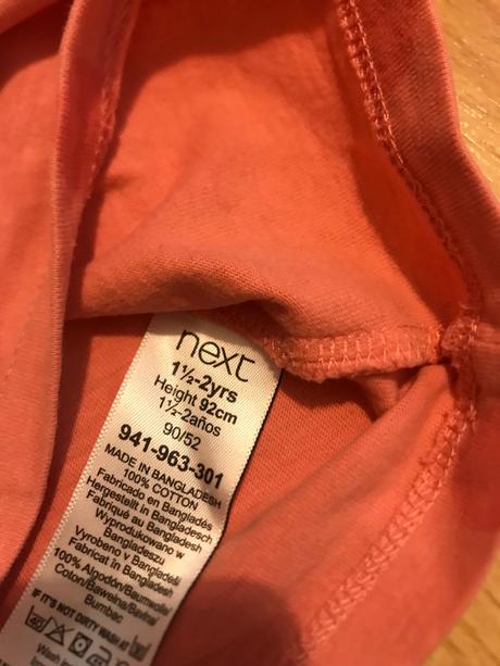 Next trička 4ks 12-18mes, next,92