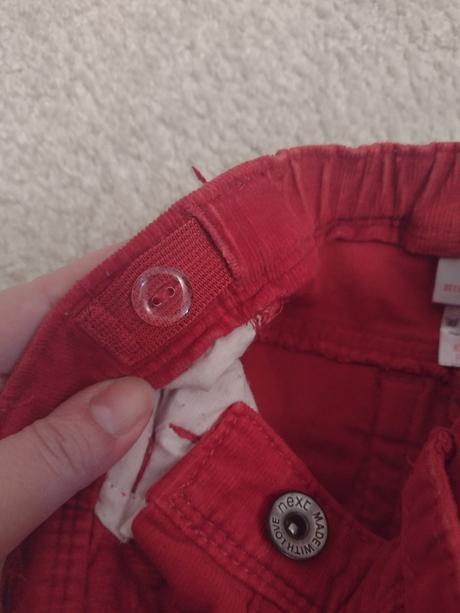 Menčestrové nohavice značky next, next,80