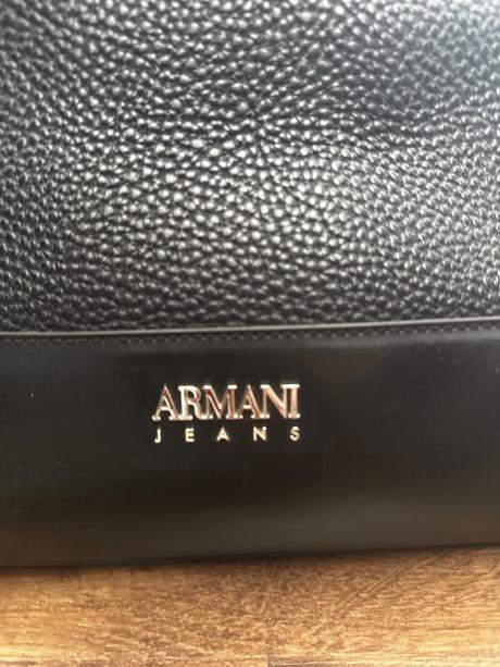 Čierna kabelka armani, armani