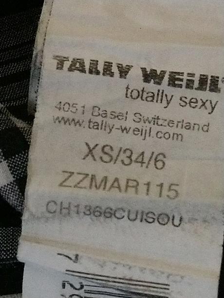 Dámska elastická blúzka, tally weijl, tally weijl,xs