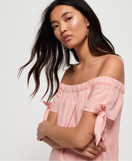 Superdry bardot štýlové šaty, superdry,s