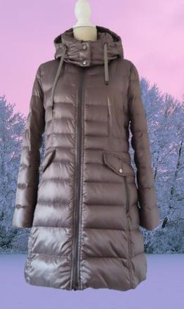 Marc cain - luxusný kabát, dlhšia bunda , veľ.l, l