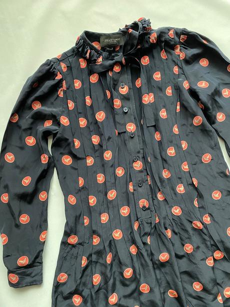 Jill stuart - hodvábne šaty, m